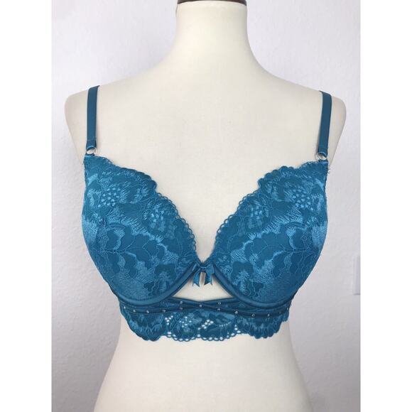 Bras N Things Lingerie Twilight Lace Push Up Bra - Picture 1 of 8